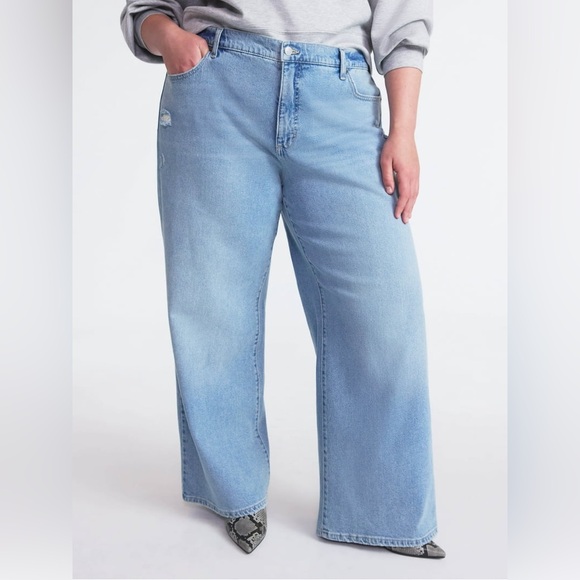 Scoop Denim - ❤️Scoop Women’s Wide Leg, low slung  Jeans, Sizes 14 NWT